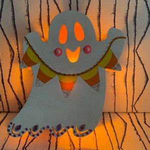 ⭐️Hand Painted Halloween Ghost Nightlight